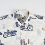پیراهن هاوایی طرح موتور