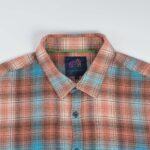 پیراهن پشمی چهارخانه