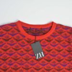 بافت وینتیج قرمز