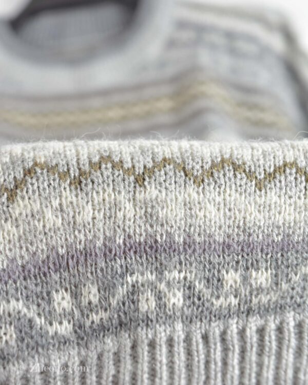 بافت وینتیج طوسی - Image 6