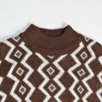 بافت وینتیج قهوه ای