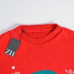 بافت کریسمسی قرمز