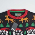 بافت کریسمسی مشکی