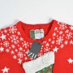 بافت کریسمسی قرمز