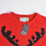 بافت کریسمسی قرمز