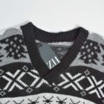 بافت وینتیج چند رنگ سفید مشکی طوسی