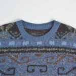 بافت وینتیج آبی