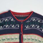 بافت وینتیج دکمه دار