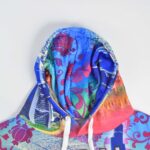 هودی طرح‌دار چندرنگ