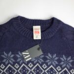 بافت وینتیج شیری سرمه ای St Michael