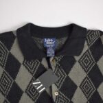 بافت وینتیج دکمه دار John Blair