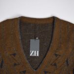 بافت وینتیج قهوه ای