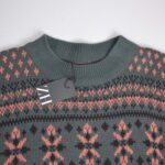 بافت وینتیج طوسی صورتی