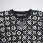 بافت وینتیج سفید مشکی