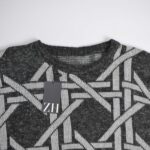 بافت وینتیج نوک مدادی طوسی