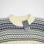 بافت وینتیج شیری و سرمه ای