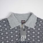 بافت وینتیج نیم زیپ Baysun