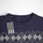 بافت وینتیج سرمه ای