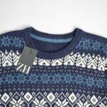 بافت وینتیج سرمه ای