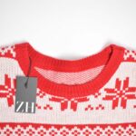 بافت کریسمسی قرمز