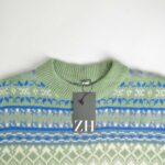 بافت وینتیج سبز و کربنی