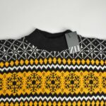 بافت وینتیج مشکی و زرد