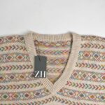 بافت وینتیج چند رنگ