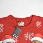 بافت کریسمسی Partysweater
