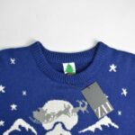 بافت کریسمسی آبی