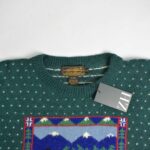 بافت کریسمسی سبز