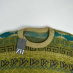 بافت وینتیج سبز و زیتونی