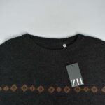 بافت وینتیج قهوه ای سوخته