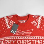 بافت کریسمسی Budweiser