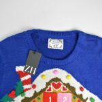 بافت کریسمسی کاربنی خانه ی عددی