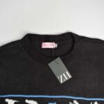 بافت کریسمسی مشکی طرح مرد