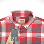 پیراهن چهارخونه قرمز Levis