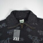 بافت وینتیج نیم زیپ Lube