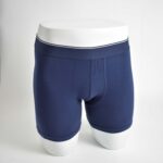 شورت سرمه ای کمر کشی H&M