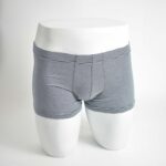 شورت راه راه ریز سیاه و سفید