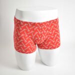 شورت قرمز طرح آچار فرانسه