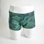 شورت مشکی طرح برگ H&M