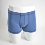 شورت آبی دوخت رنگی H&M