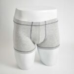 شورت طوسی دوخت رنگی H&M