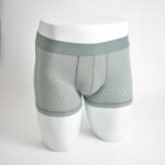 شورت سبز طرح هندسی H&M