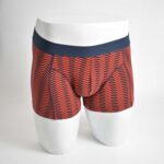 شورت نارنجی کمر مشکی Hema