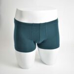 شورت سبز تیره خط ریز Keepawayfronfire