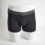 شورت مشکی کمر طوسی Hema