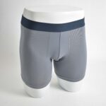 شورت طوسی سربی کمر سرمه ای H&M