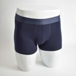 شورت سرمه ای کمر سرمه ای