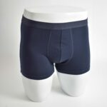 شورت سرمه ای کمر کشی باریک